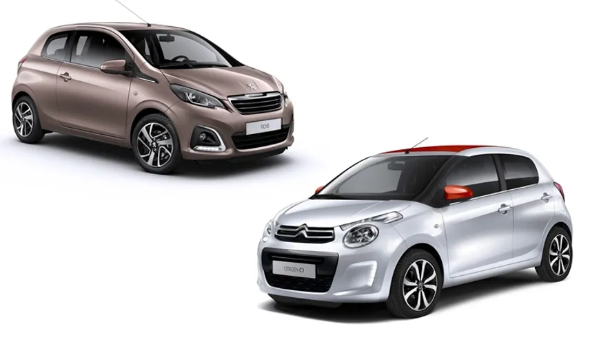 Citroen C1 si Peugeot 108