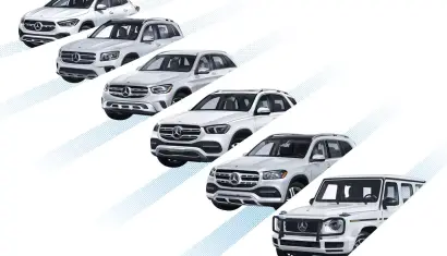 Top 5 modele Mercedes-Benz SUV