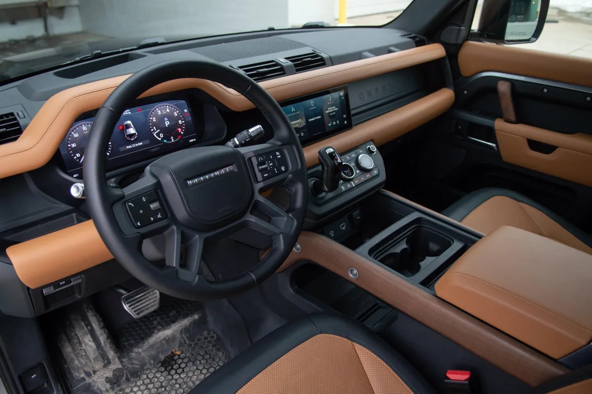 interior land rover defender