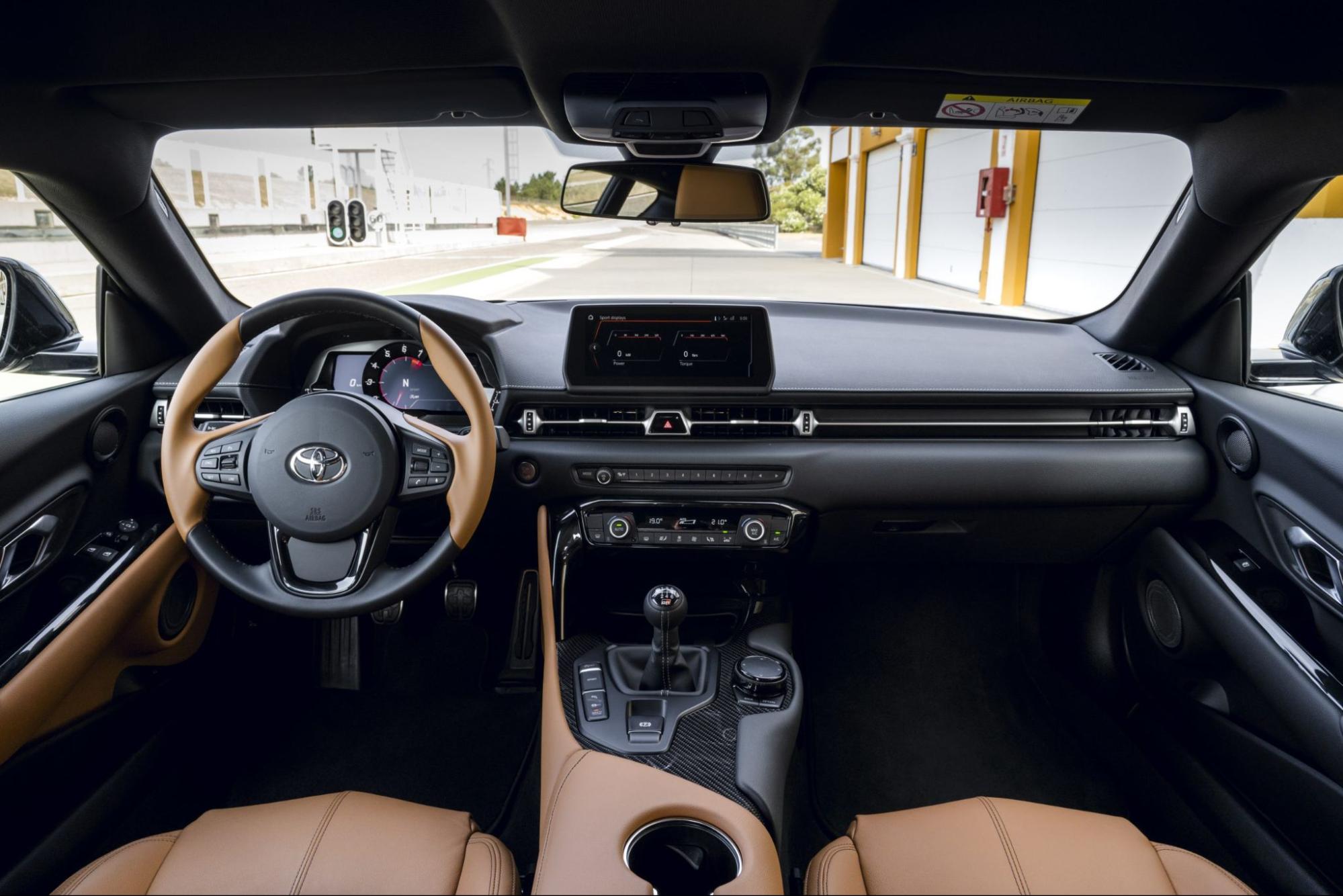 interior toyota supra