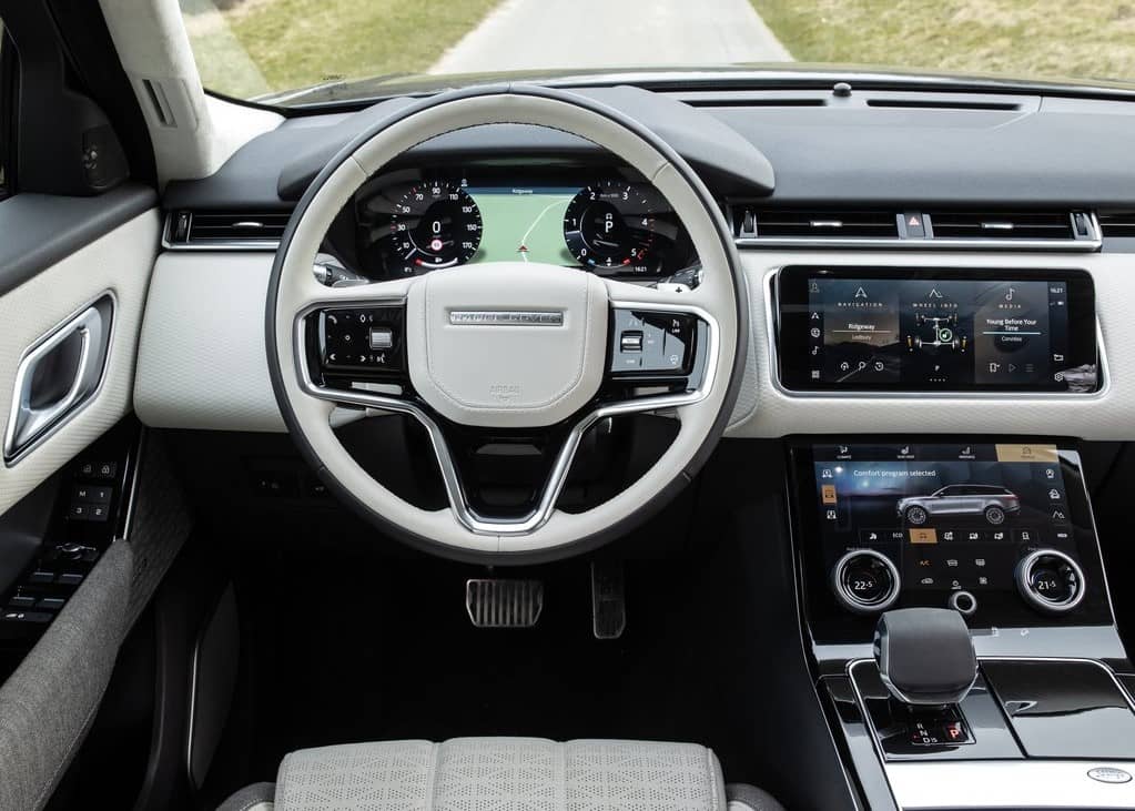 interior range rover velar