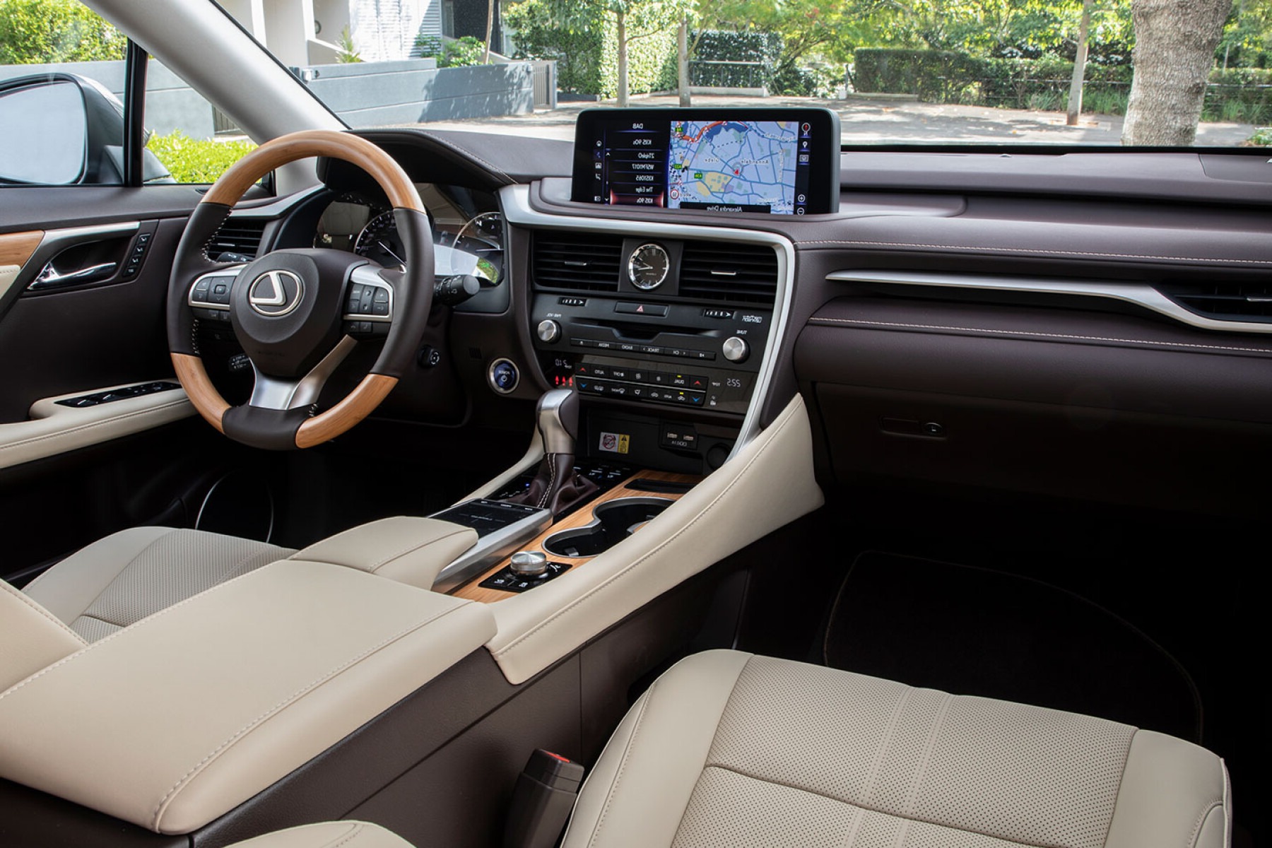 interior lexus rx
