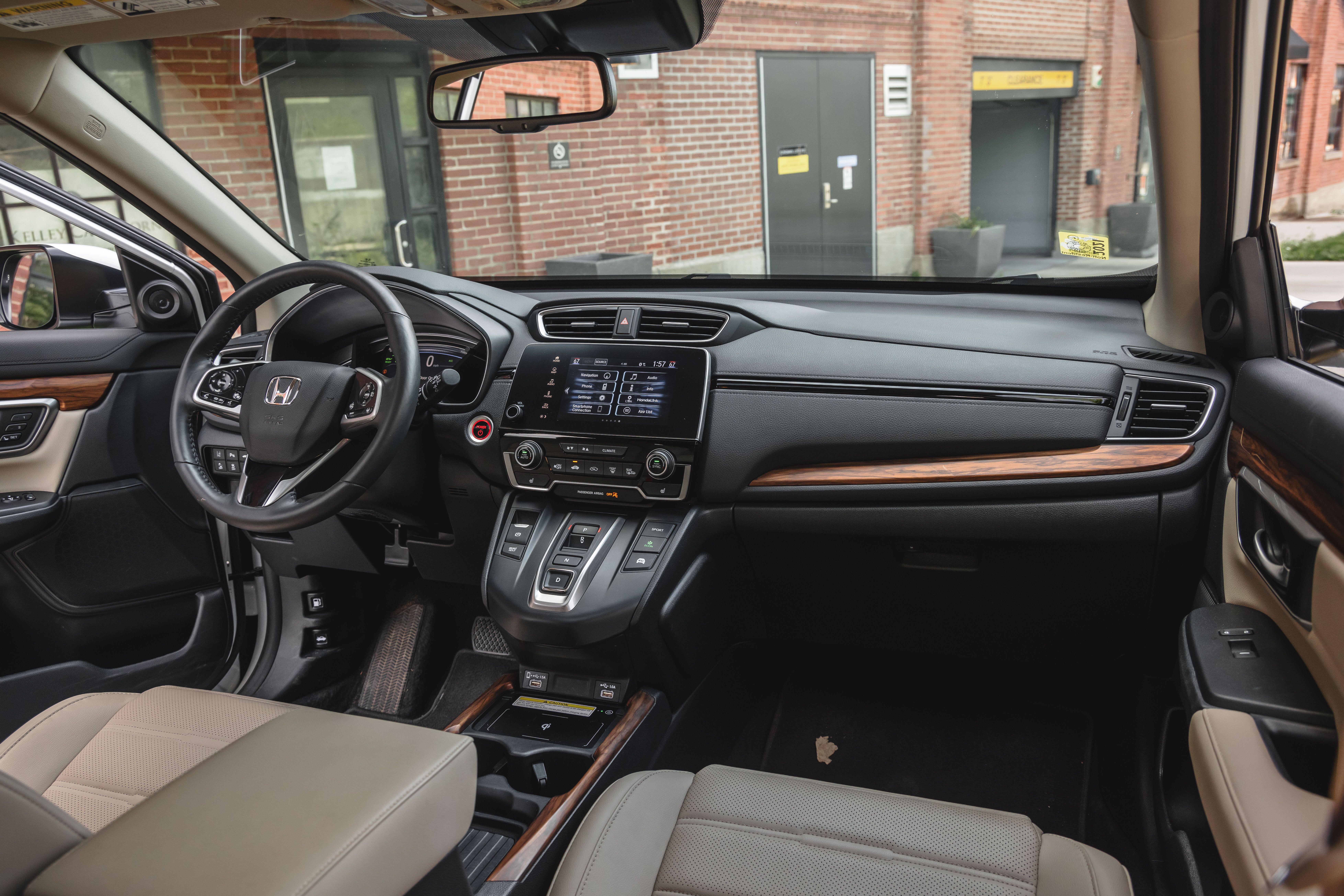 honda crv interior
