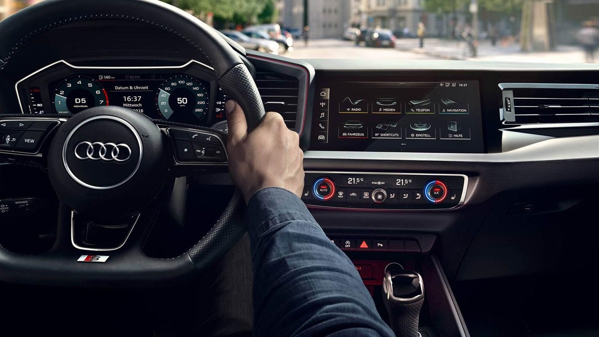audi a1 interior design