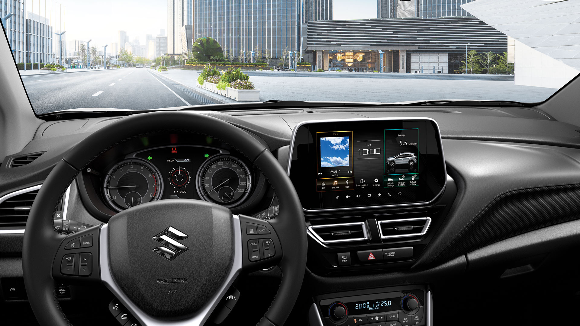 interior s cross hybrid
