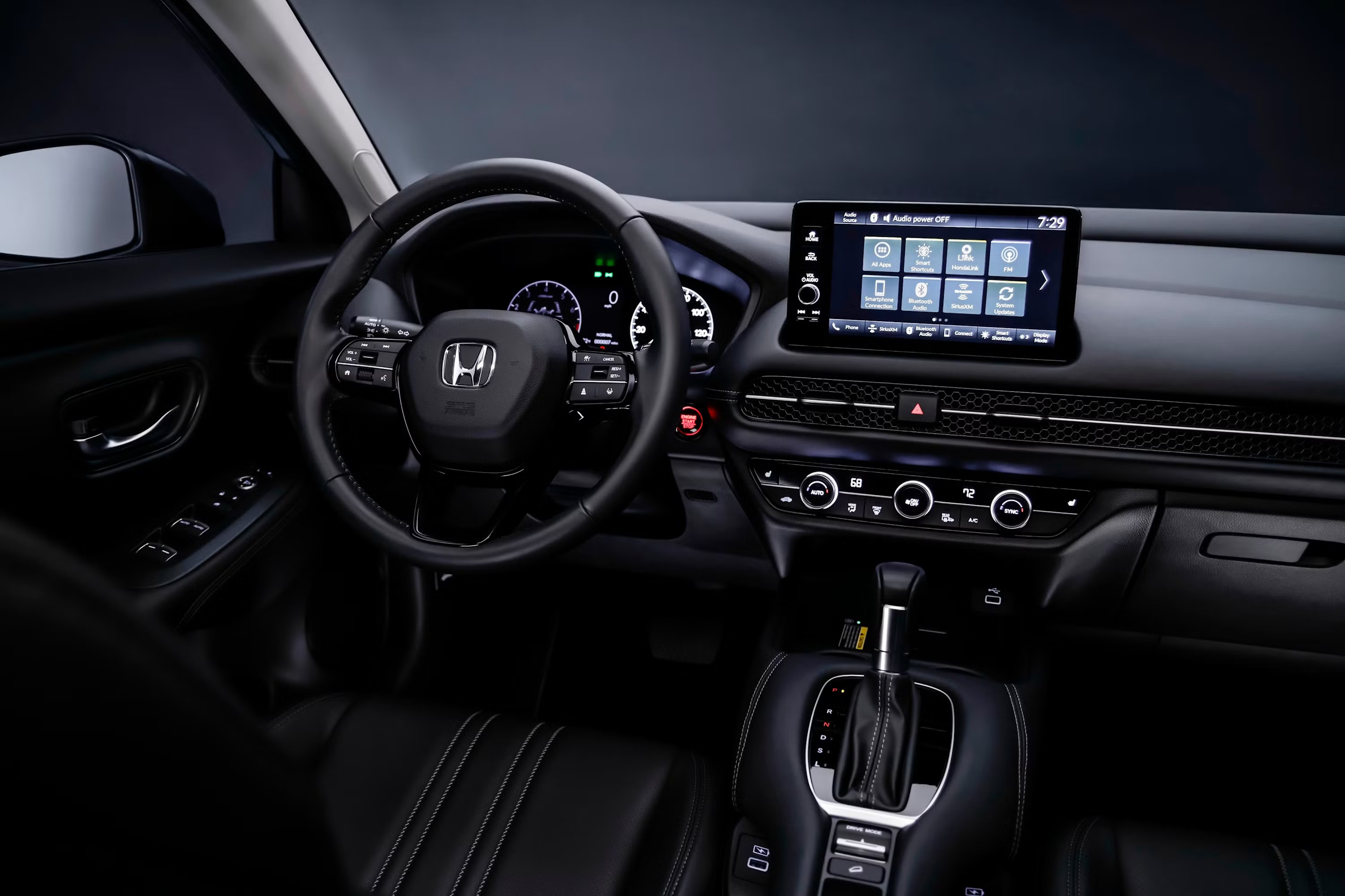 interior honda hr v