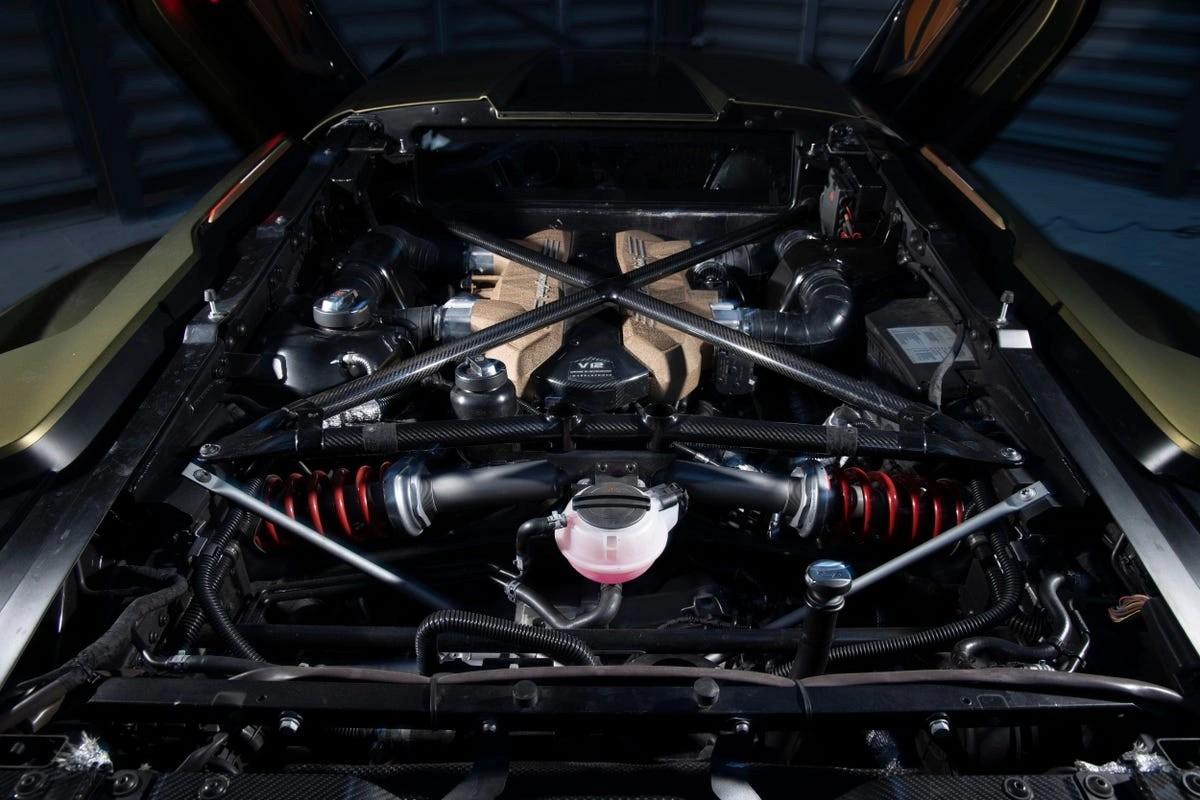 motorizare hibrida lamborghini sian