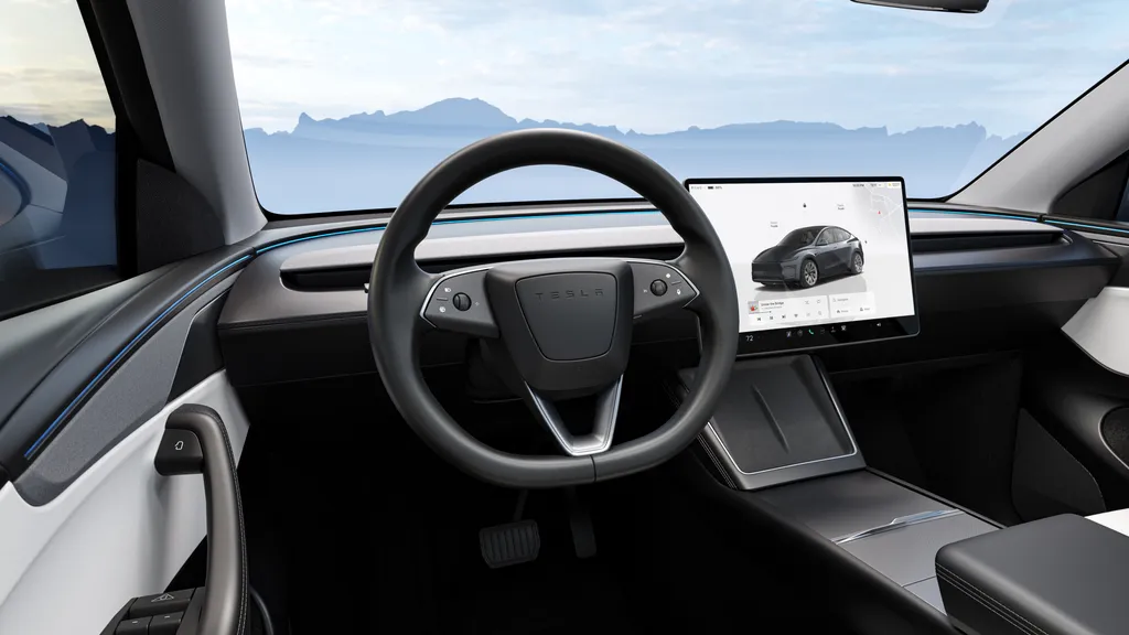 interior tesla model y